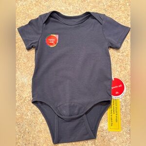 NWT Magnetic Me Harbor Blue Organic Cotton Bodysuit 9-12